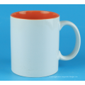 Premium Grade A 11oz Sublimation Blank Mugs (Qty 36/ctn).white outsize,colorful inside.